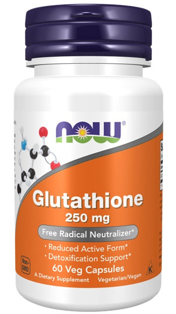 NOW Foods Glutathione - 250mg - 60 vcaps