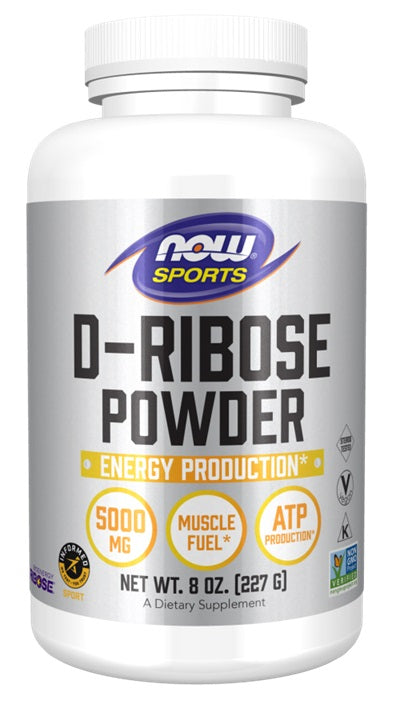 NOW Foods D-Ribose - 750mg - 120 vcaps