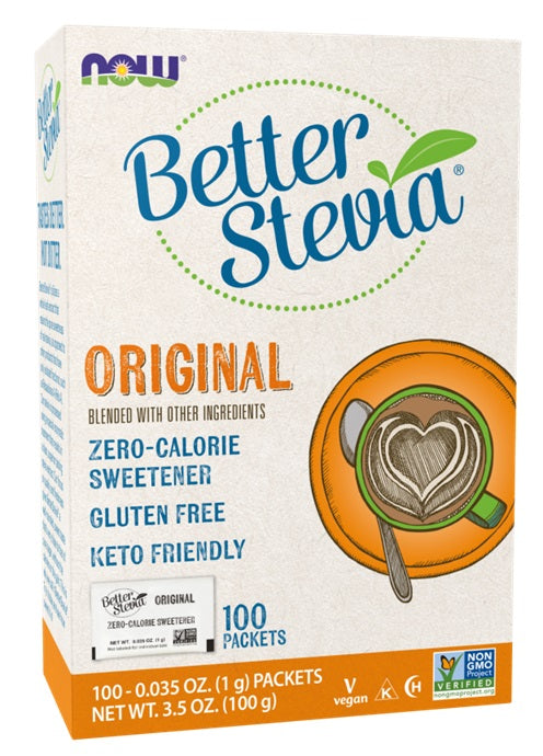 NOW Foods Better Stevia Packets - 75 packets