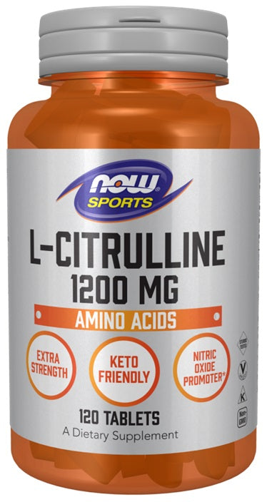 NOW Foods L-Citrulline - 1200mg Extra Strength - 120 tabs