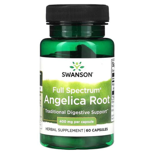 Swanson Full Spectrum Angelica Root - 400mg - 60 caps