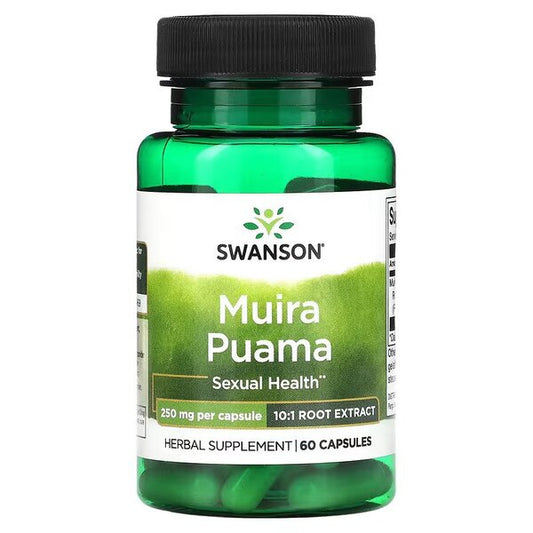 Swanson Muira Puama - 250mg (10:1) - 60 caps