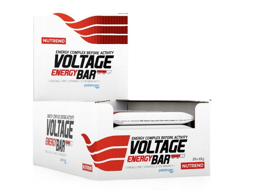 Nutrend Voltage Energy Bar with Caffeine - 25 x 65g
