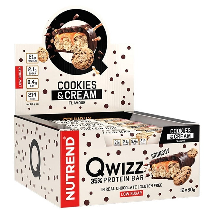 Nutrend Nutrend Qwizz 35% Protein Bar - 12 x 60g