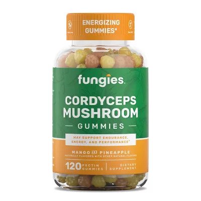 Fungies Cordyceps Mushroom Gummies - 120 gummies