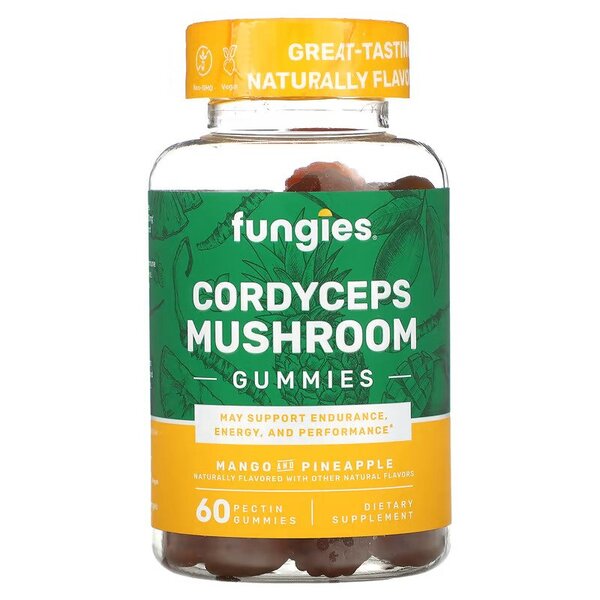 Fungies Cordyceps Mushroom Gummies - 120 gummies