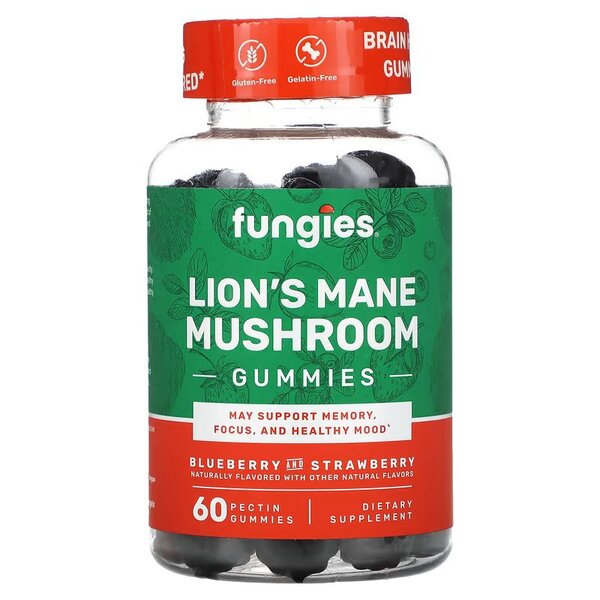 Fungies Lion's Mane Mushroom Gummies - 60 gummies