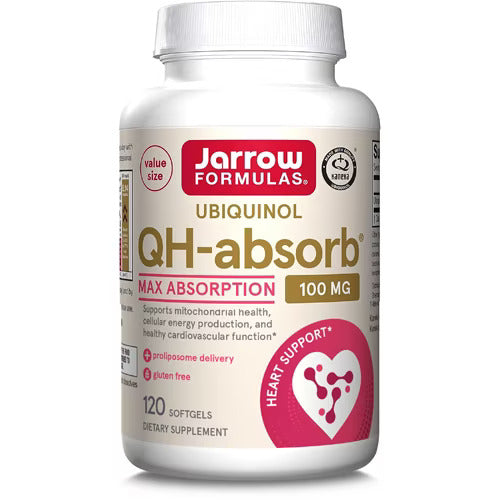 Jarrow Formulas Ubiquinol QH-absorb - 100mg - 120 softgels