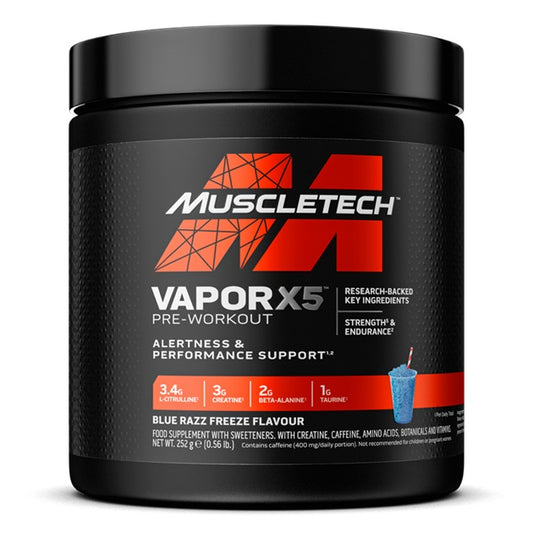 MuscleTech Vapor X5 Pre-Workout  - 252g