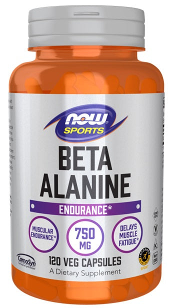 NOW Foods Beta-Alanine - 750mg - 120 caps