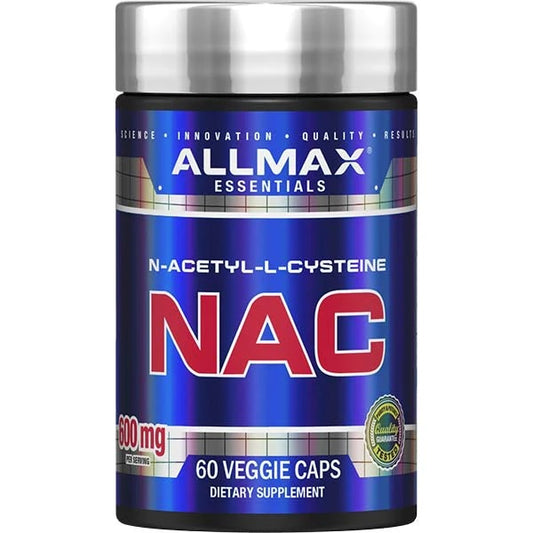 AllMax Nutrition NAC - 600mg - 60 vcaps