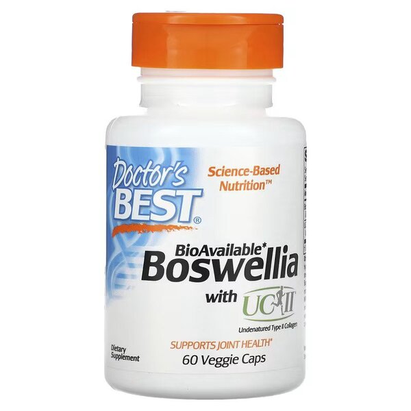 Doctor's Best Doctor's Best Boswellia with UC-II - 60 vcaps