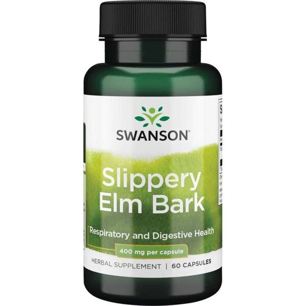 Swanson Swanson Slippery Elm Bark 400mg - 60 caps