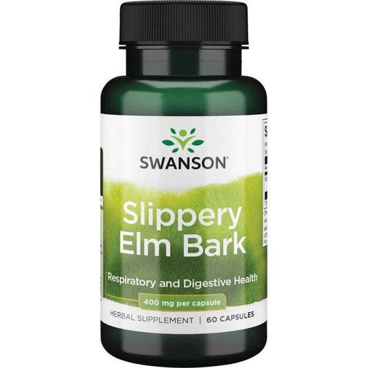 Swanson Swanson Slippery Elm Bark 400mg - 60 caps