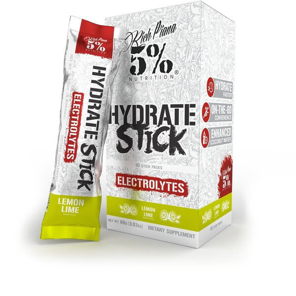 5% Nutrition 5% Nutrition Hydrate Legendary Series Stick Packs  - 10 x 9g