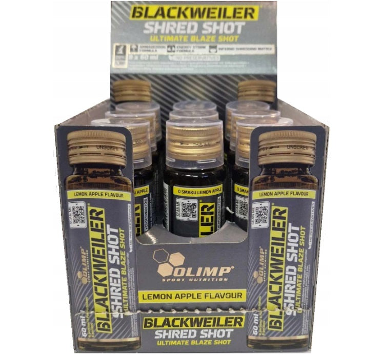 Olimp Nutrition Olimp Nutrition Blackweiler Shred Shot - 9 x 60 ml.