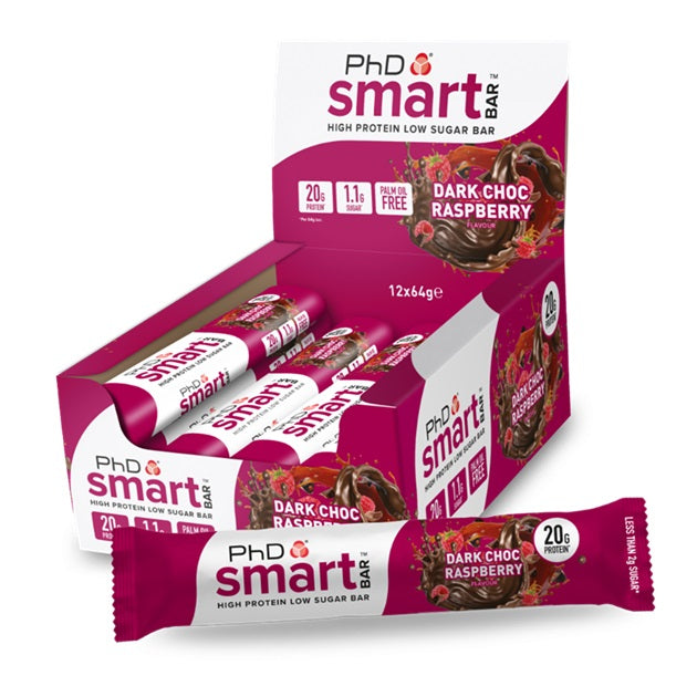 PhD PhD Smart Bar Plant  - 12 x 64g