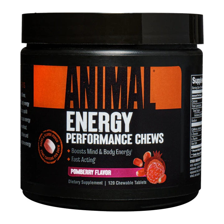 Animal Animal Energy Performance Chews  - 120 chewable tabs