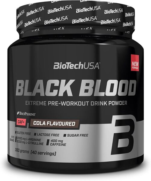 BioTechUSA BioTechUSA Black Blood CAF+ (EAN 5999076253661) - 300g