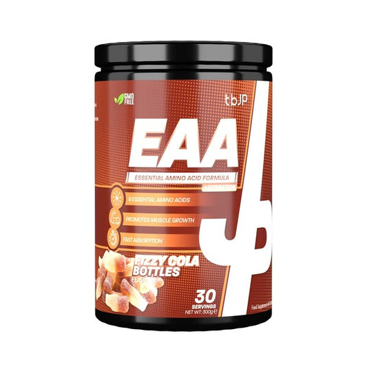 Trained by JP Trained by JP EAA + Hydration Fizzy Cola Bottles - 300g