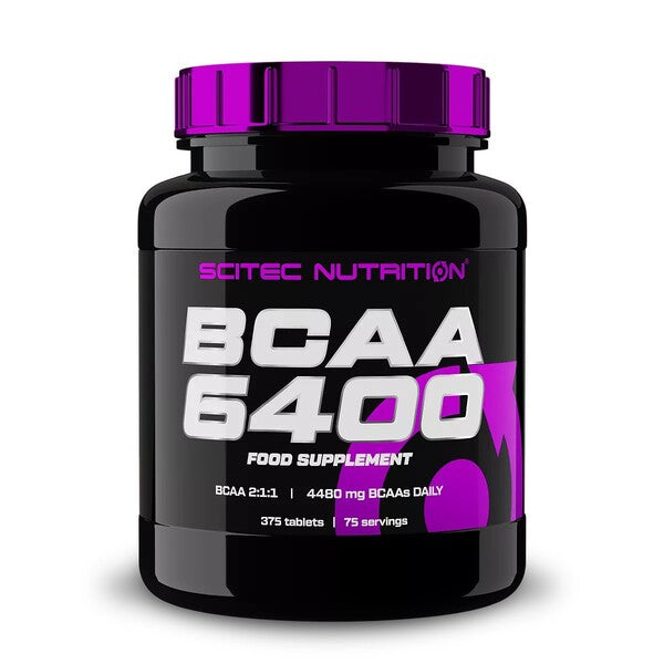 SciTec BCAA 6400 - 125 tablets