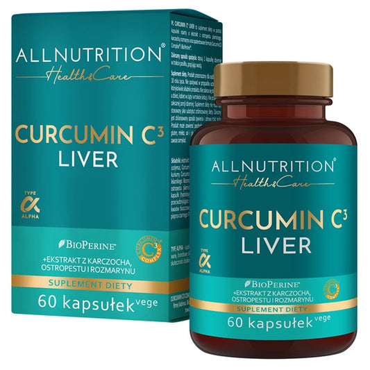 Allnutrition Allnutrition Health & Care Curcumin C3 Liver - 60 vcaps