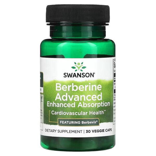 Swanson Swanson Berberine Advanced Enhanced Absorption - 30 vcaps