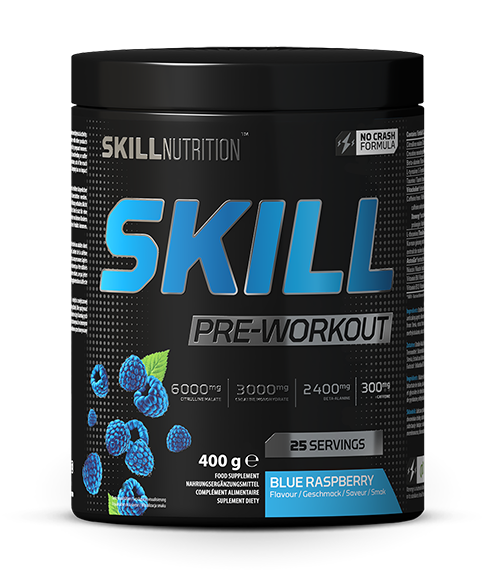 Skill Pre-Workout, Blue Raspberry - 16g (1 serving)