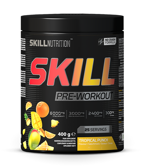 Skill Pre-Workout, Blue Raspberry - 16g (1 serving)