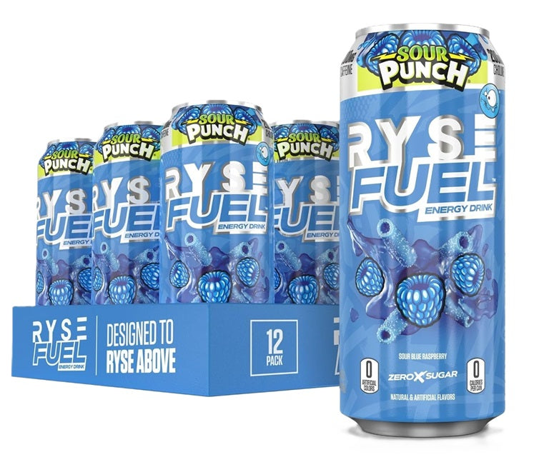 RYSE Fuel Energy Drink - 12 x 473 ml.