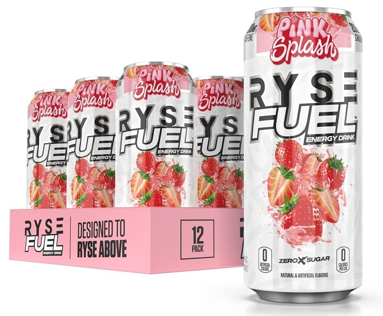 RYSE Fuel Energy Drink - 12 x 473 ml.
