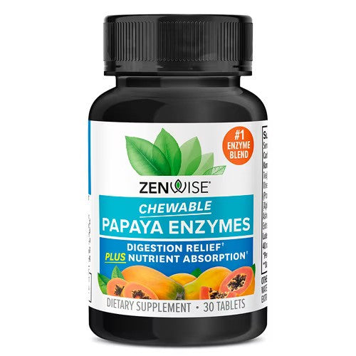 Zenwise Zenwise Chewable Papaya Enzymes - 30 tablets