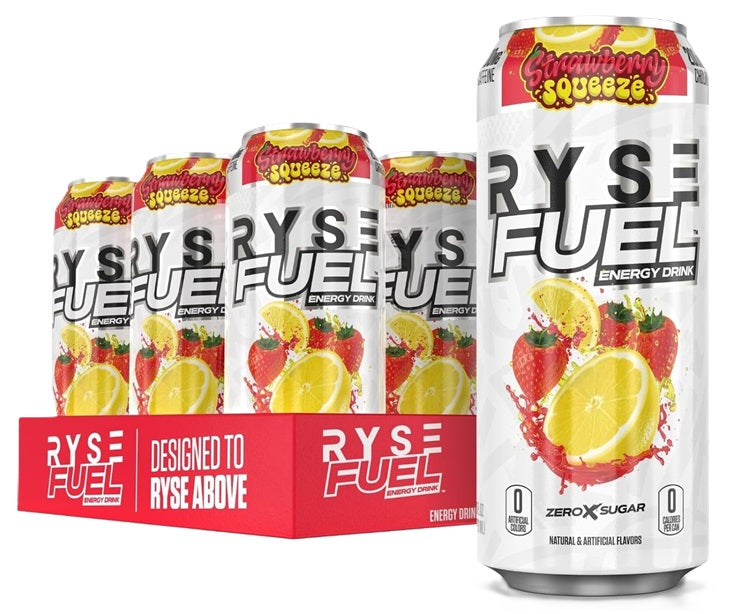 RYSE Fuel Energy Drink - 12 x 473 ml.