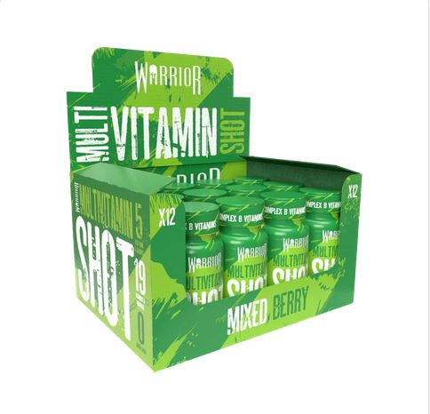 Warrior Warrior Multivitamin Shot  - 12 x 60 ml.