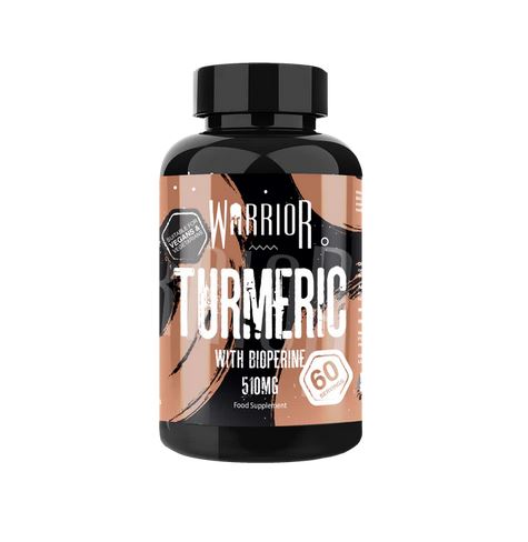 Warrior Warrior Turmeric with Bioperine 510mg - 60 vcaps