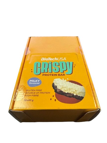 BioTechUSA BioTechUSA Crispy Protein Bar  - 16 x 40g