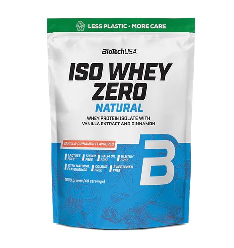 BioTechUSA BioTechUSA Iso Whey Zero Natural  - 1000g