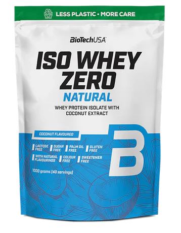 BioTechUSA BioTechUSA Iso Whey Zero Natural  - 1000g