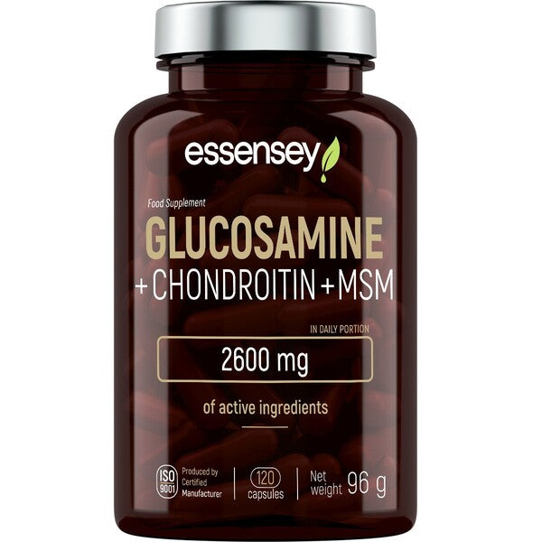Essensey Essensey Glucosamine + Chondroitin + MSM - 120 caps