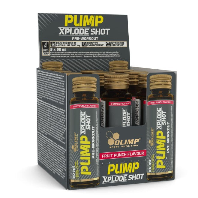 Olimp Nutrition Pump Xplode Shot - 9 x 60 ml.