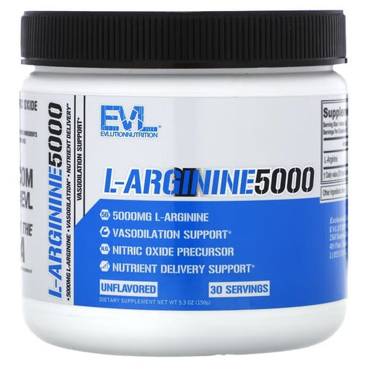 EVLution Nutrition L-Arginine 5000 - 150g