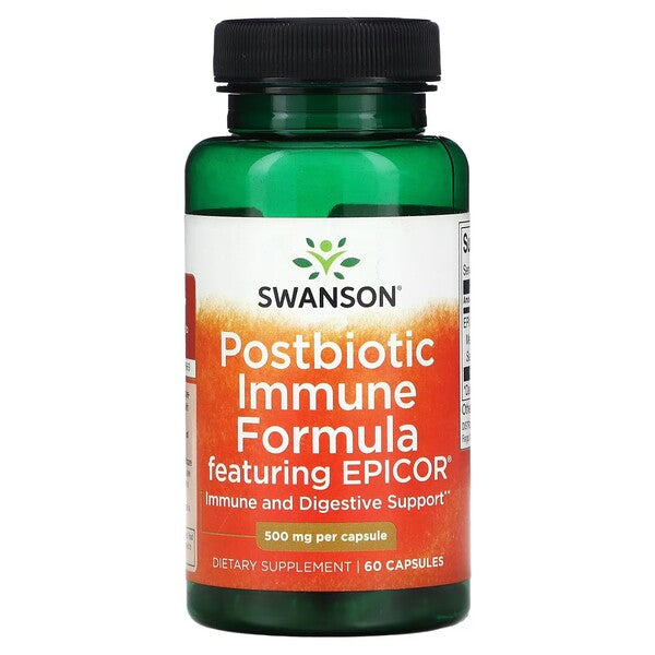 Swanson Postbiotic Immune Formula featuring EPICOR - 60 caps