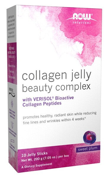 NOW Foods Collagen Jelly Beauty Complex  - 10 jelly sticks