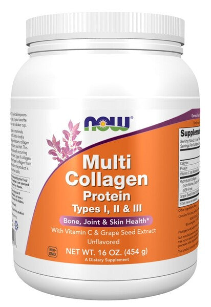 NOW Foods Multi Collagen Protein - 454g