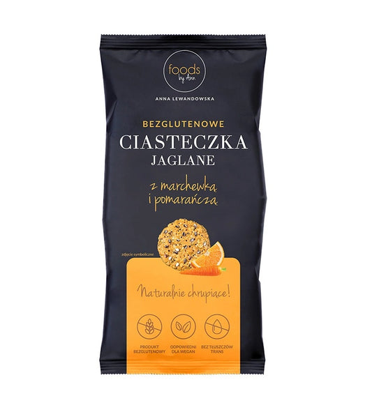 Levann Gluten Free Millet Cookies with  - 6 x 100g