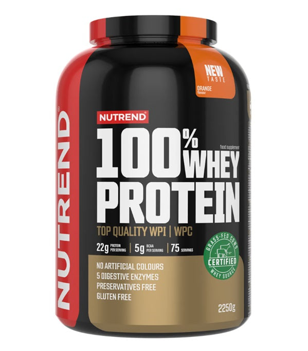 100% Whey Protein, Chocolate Cocoa - 2250g