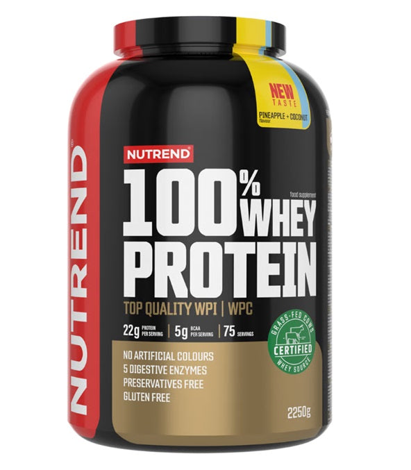 100% Whey Protein, Chocolate Cocoa - 2250g