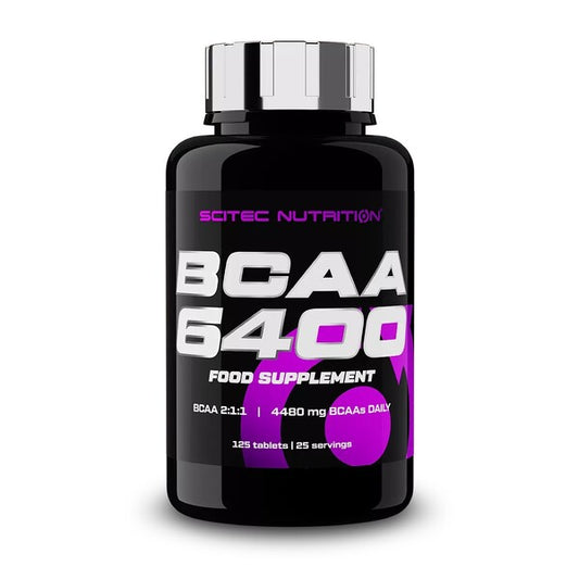 SciTec BCAA 6400 - 125 tablets