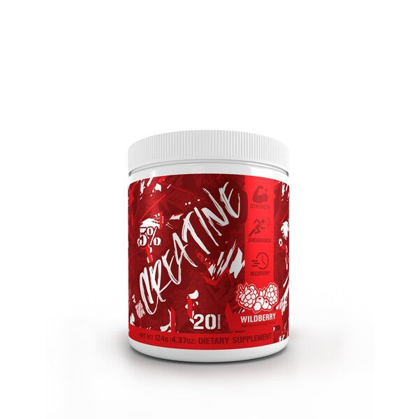 5% Nutrition Creatine Code Red  - 124g