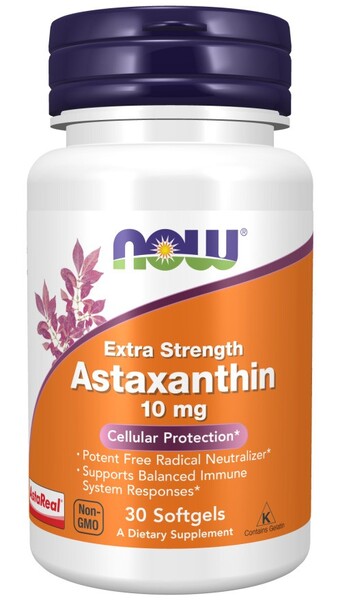 NOW Foods Astaxanthin Extra Strength 10mg - 30 softgels